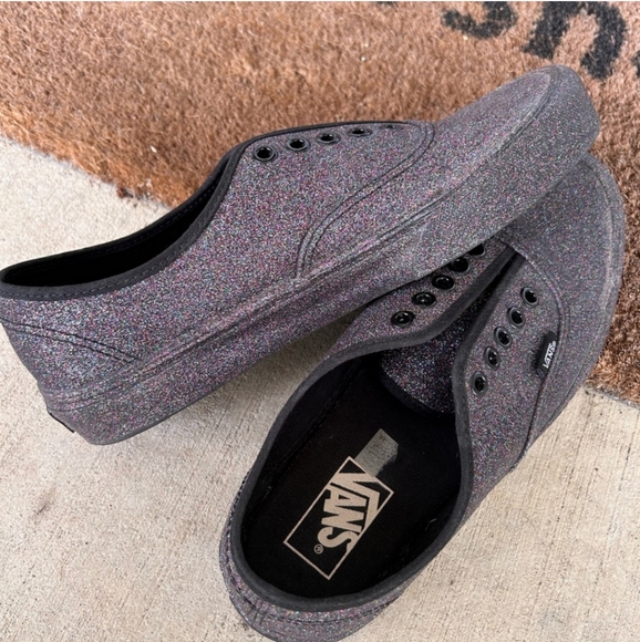 Super glittery disco ball Vans holographic sneakers - Picture 7 of 8